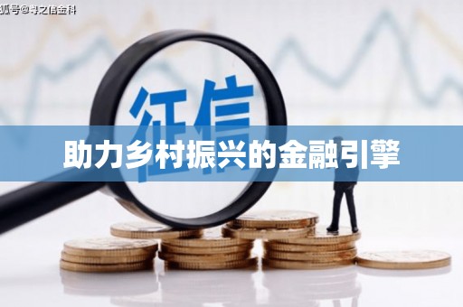 那玛夏助力乡村振兴的金融引擎