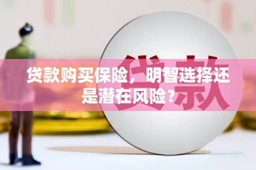 那玛夏贷款购买保险，明智选择还是潜在风险？