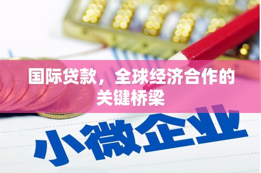 那玛夏国际贷款，全球经济合作的关键桥梁