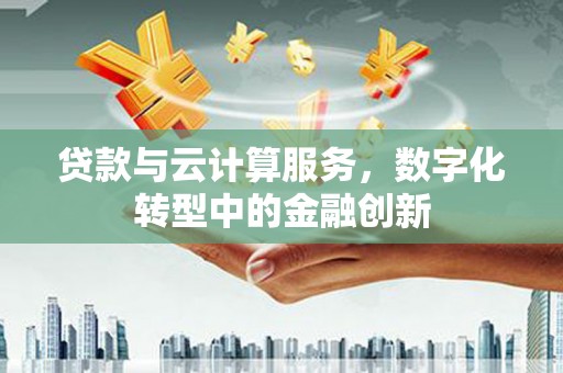 那玛夏贷款与云计算服务，数字化转型中的金融创新