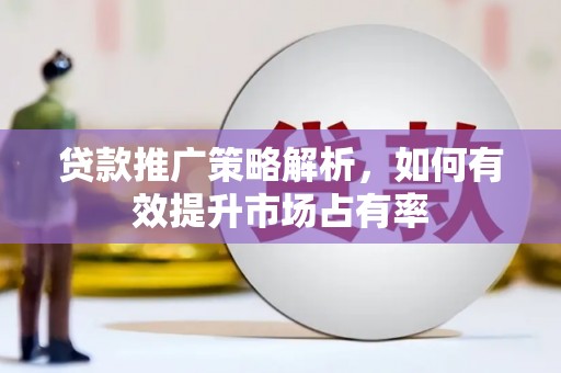 那玛夏贷款推广策略解析，如何有效提升市场占有率