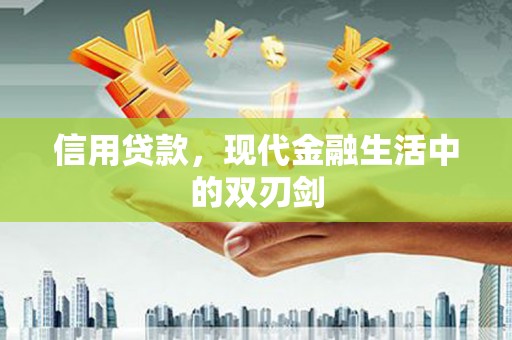 那玛夏信用贷款，现代金融生活中的双刃剑