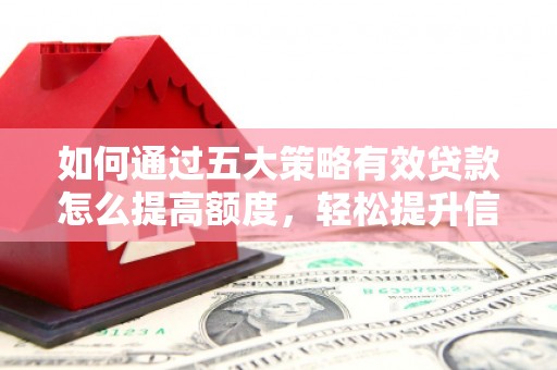 那玛夏如何通过五大策略有效贷款怎么提高额度，轻松提升信用价值