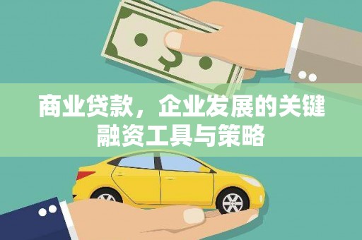 那玛夏商业贷款，企业发展的关键融资工具与策略