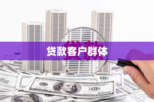 那玛夏贷款客户群体