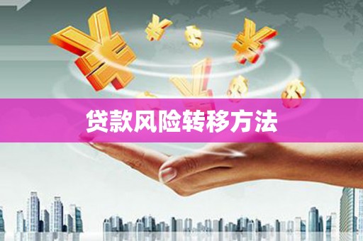 那玛夏贷款风险转移方法