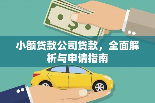 那玛夏小额贷款公司贷款，全面解析与申请指南