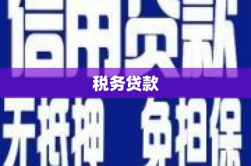 那玛夏税务贷款