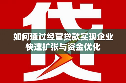 那玛夏如何通过经营贷款实现企业快速扩张与资金优化