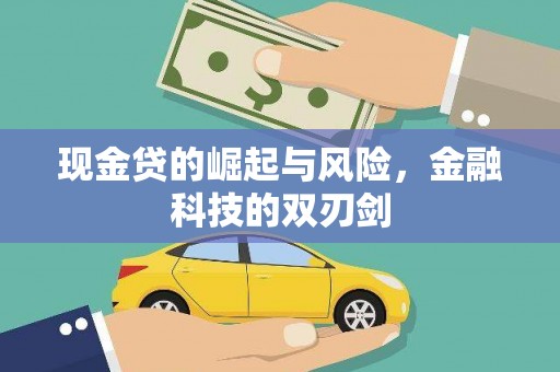 那玛夏现金贷的崛起与风险，金融科技的双刃剑