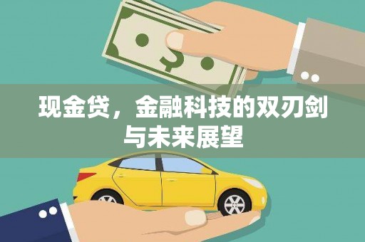 那玛夏现金贷，金融科技的双刃剑与未来展望