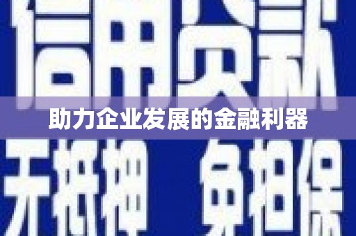 那玛夏助力企业发展的金融利器