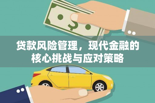 那玛夏贷款风险管理，现代金融的核心挑战与应对策略