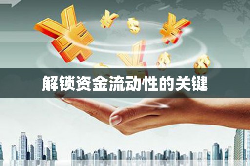 那玛夏解锁资金流动性的关键