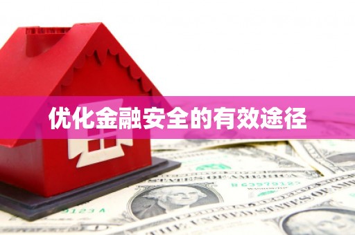 那玛夏优化金融安全的有效途径