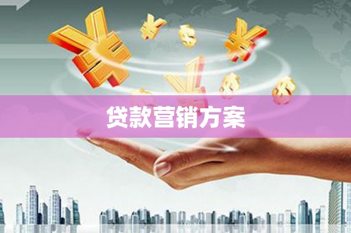 那玛夏贷款营销方案
