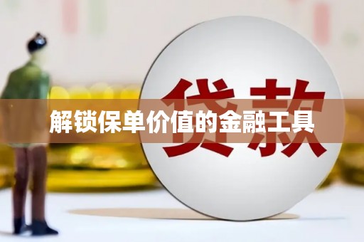 那玛夏解锁保单价值的金融工具