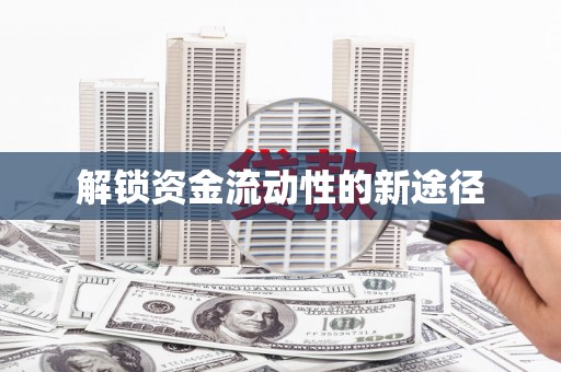 那玛夏解锁资金流动性的新途径